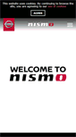 Mobile Screenshot of nismo.com